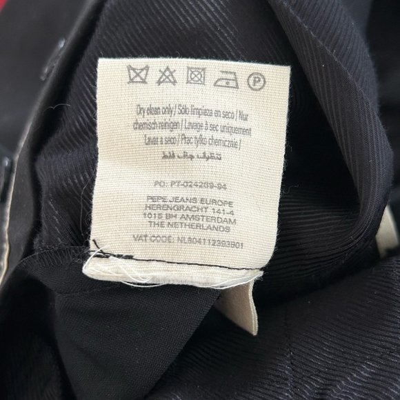 TWENTY8TWELVE by Sienna Miller Straight Leg Wool Ankle Trousers XS/2 - Picture 6 of 6